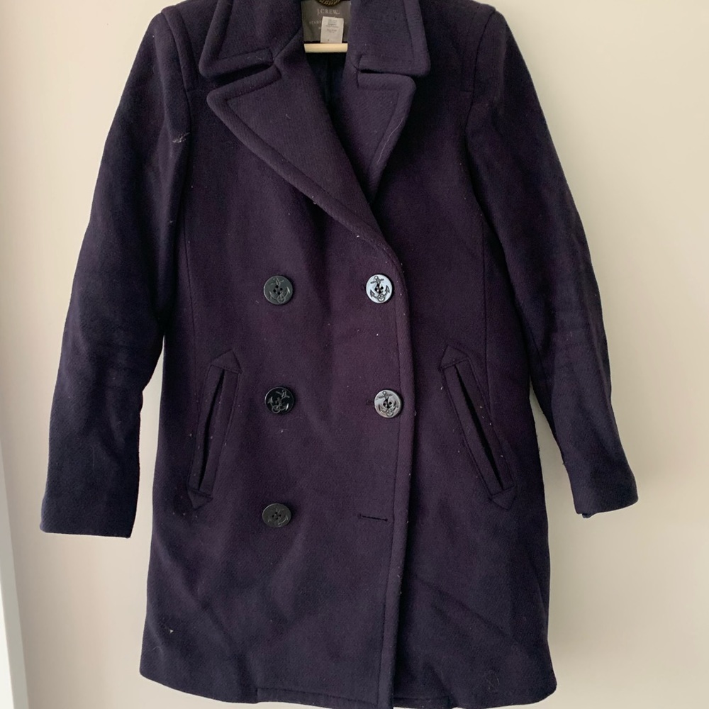 Jcrew pea coat